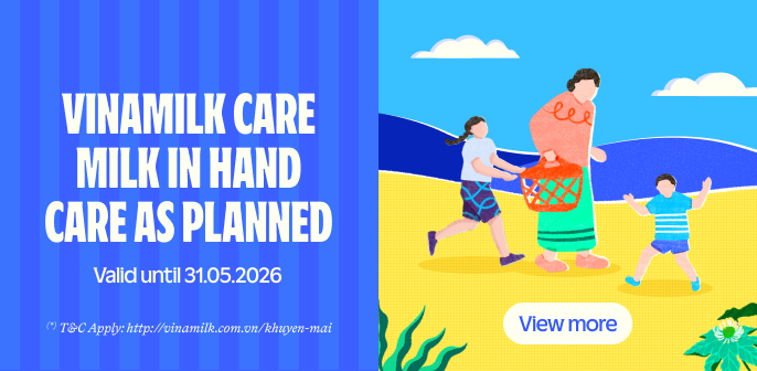 Vinamilk Care - Milk in hand, care as planned