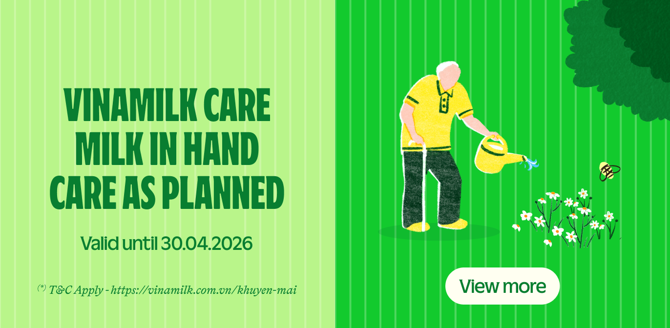 Vinamilk Care - Milk in hand, care as planned