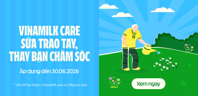 Vinamilk Care - Sữa trao tay, thay bạn chăm sóc