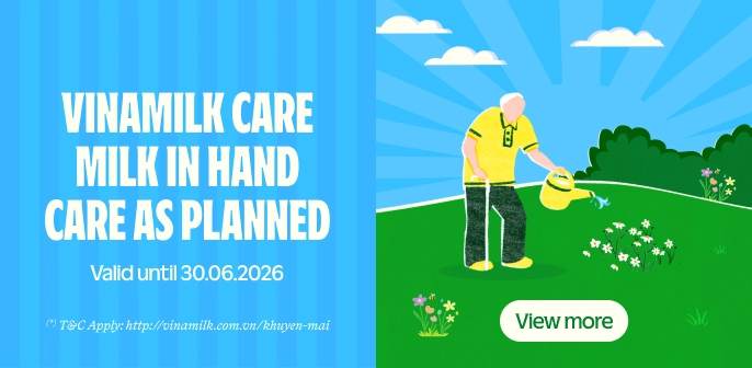Vinamilk Care - Milk in hand, care as planned