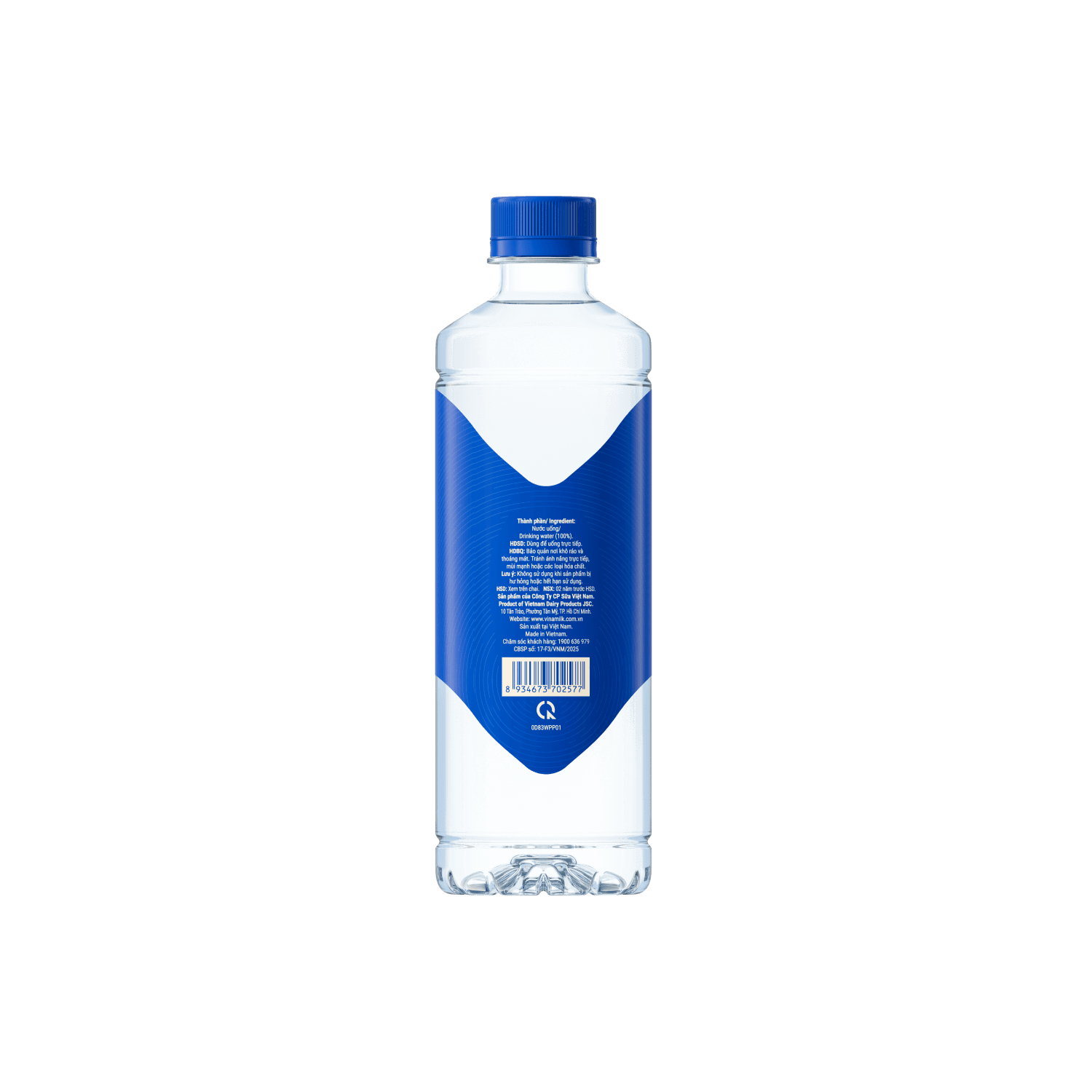 Nước tinh khiết Vinamilk Nước uống đóng chai 500ml