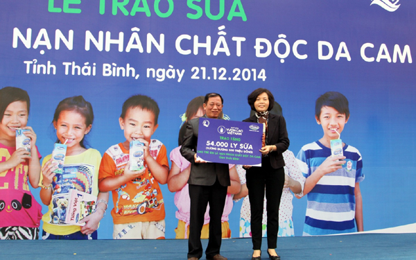 Chung tay xoa dịu nỗi đau da cam cho trẻ em ở Thái Bình 3