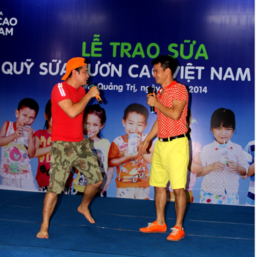 Xuân Bắc và những chuyến đi cùng Quỹ sữa Vươn cao Việt Nam 1