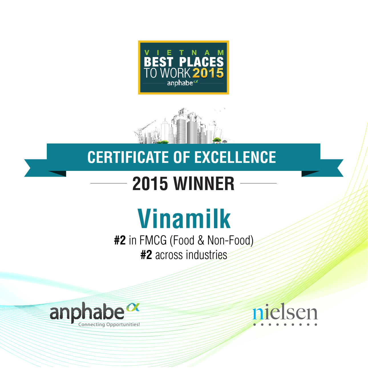 Vinamilk – tiếp tục giữ vị trí thứ hai Top 100 nơi làm việc tốt nhất Việt Nam năm 2015 3