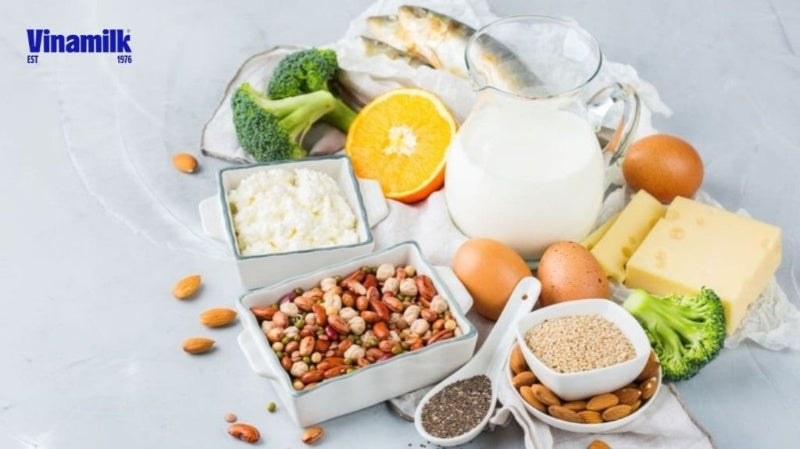bổ sung canxi và vitamin d cho trẻ