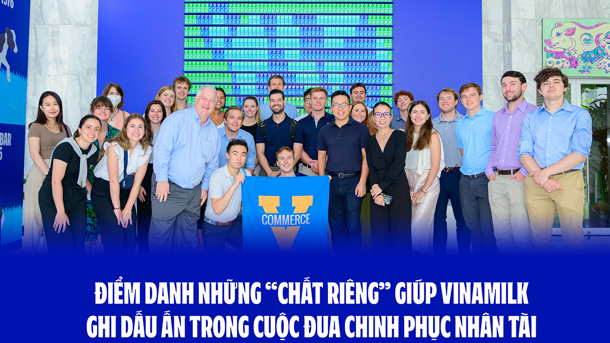 Điểm danh những "chất riêng" giúp Vinamilk ghi dấu ấn trong cuộc đua chinh phục nhân tài