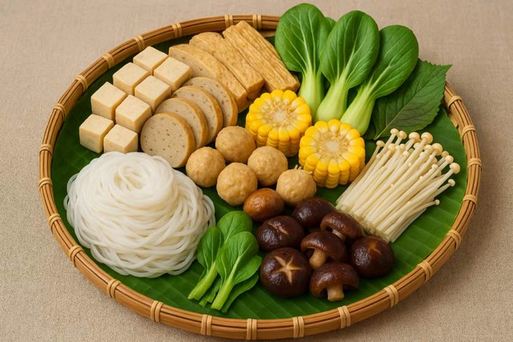 Chuẩn bị nguyên liệu