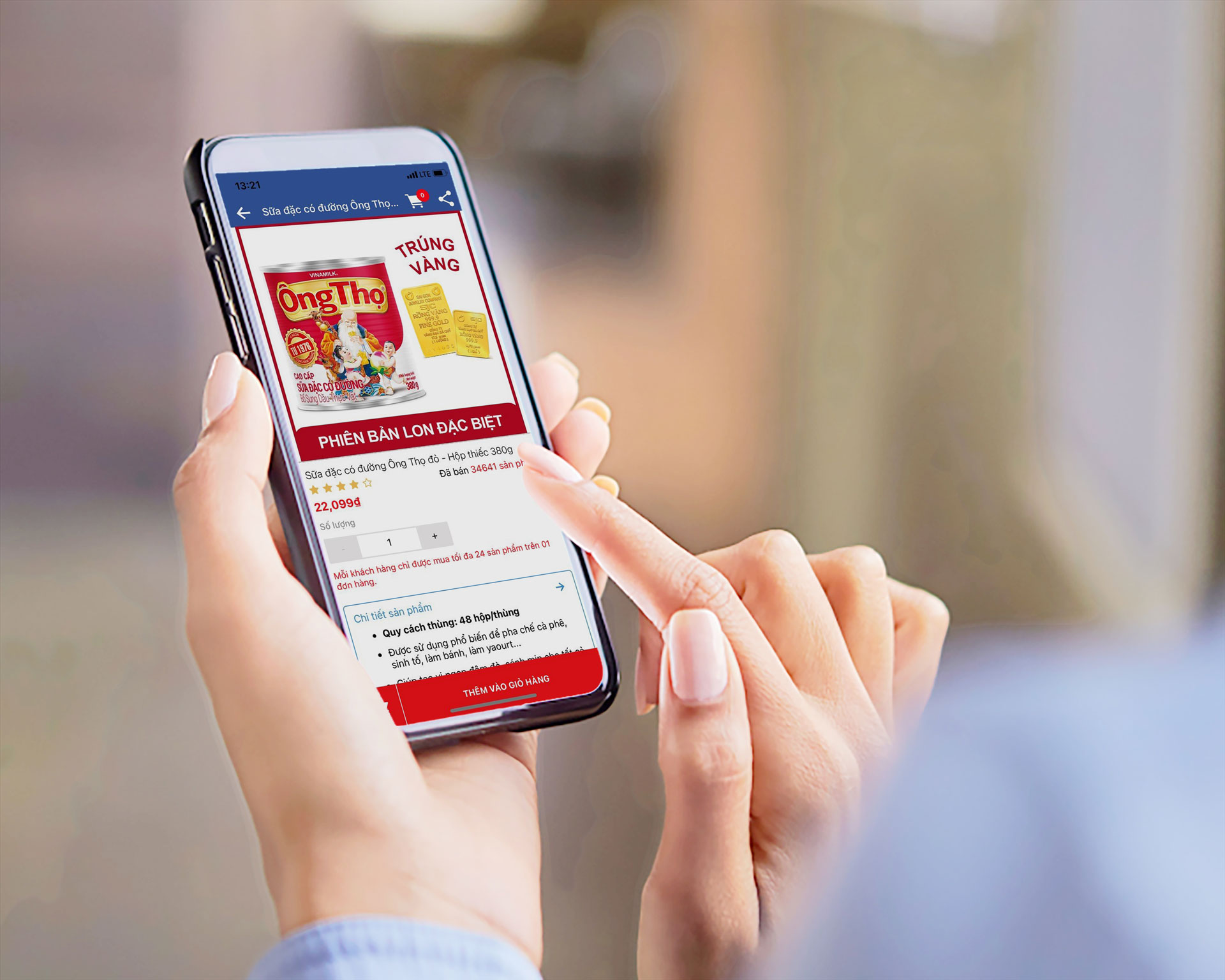 Tri ân người tiêu dùng, Sữa đặc Ông Thọ tung phiên bản đặc biệt mang đến cơ hội trúng vàng hấp dẫn 2