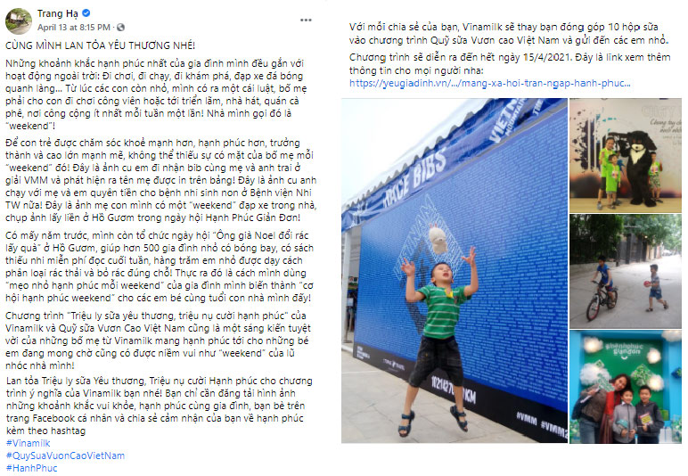 Quỹ sữa Vươn cao Việt Nam của Vinamilk khởi động năm 2021 với “31.000 ly sữa yêu thương” từ cộng đồng 3