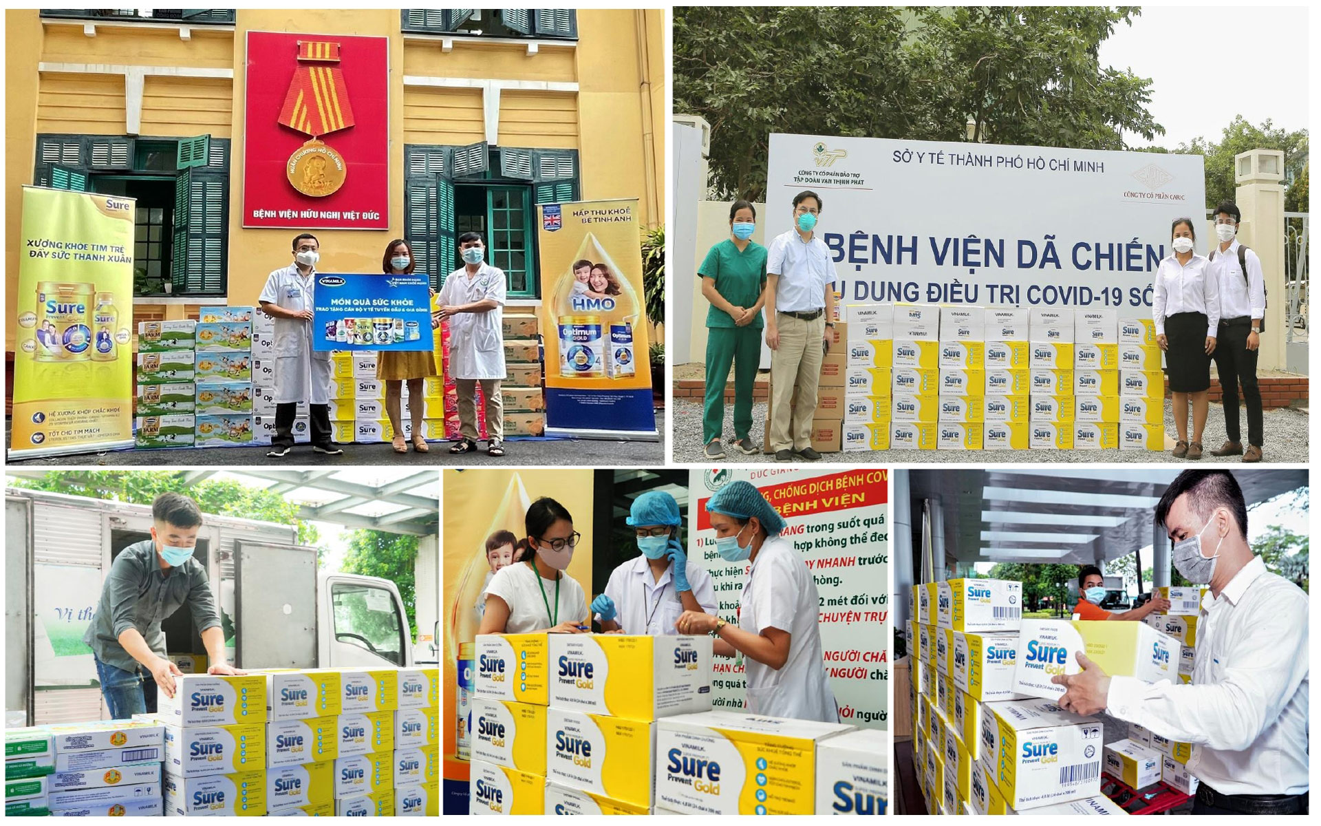 Vinamilk Sure Prevent Gold tri ân những chiến sĩ áo trắng đã luôn là vùng xanh hy vọng của người dân Việt Nam 5