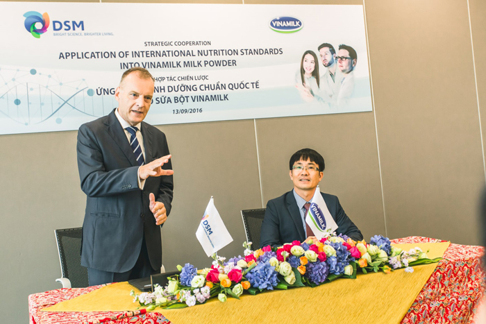 Vinamilk ký kết hợp tác chiến lược với tập đoàn dinh dưỡng hàng đầu thế giới DSM – Thụy Sỹ 2