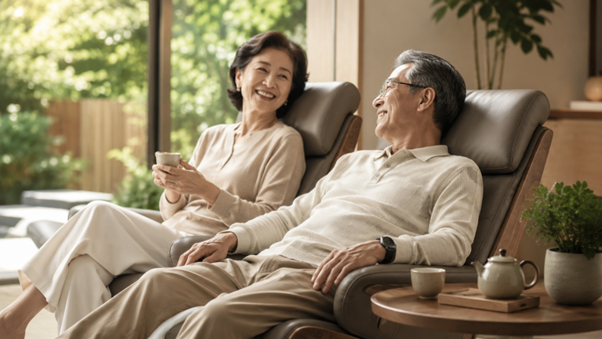Sản phẩm ghế thư giãn giúp ông bà thoải mái khi ngồi