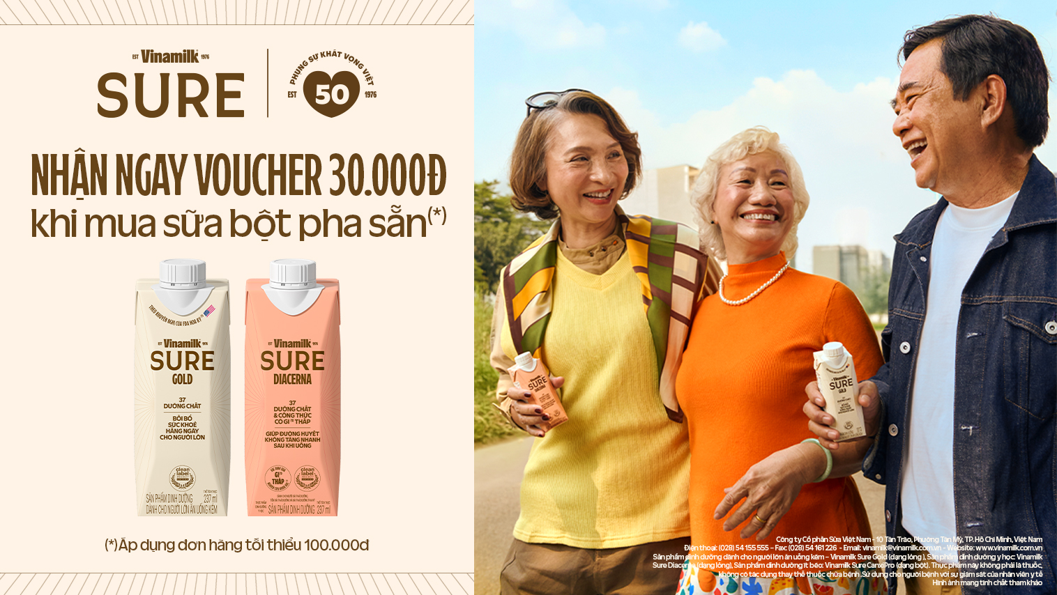 Vinamilk Sure