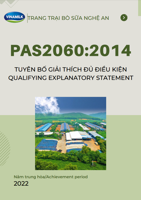 Qualifying Explanatory Statement (QES) - Nghe An Dairy Farm 1
