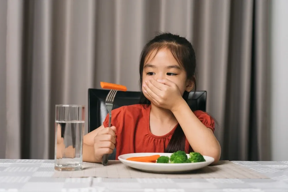 Bé không muốn ăn